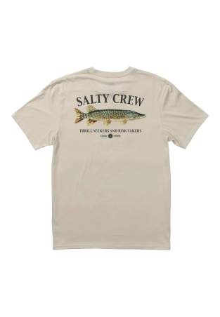 Salty Crew Euro Pike Premium Ss Tee Bone