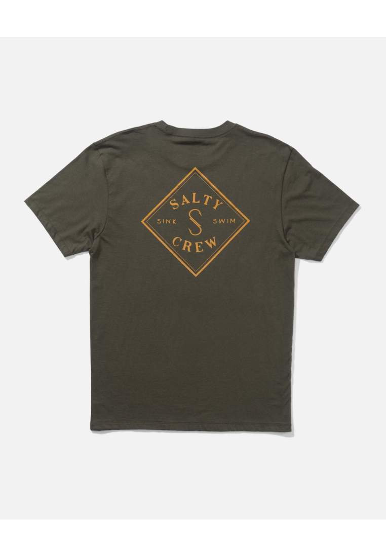 Salty Crew Tippet Ss T Shirt Dusty Olive