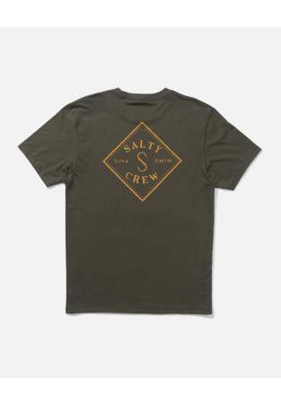 Salty Crew Tippet Ss T Shirt Dusty Olive