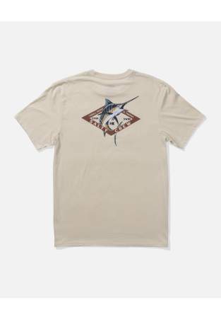 Salty Crew Diamond Marlin Ss Tee Moonbeam