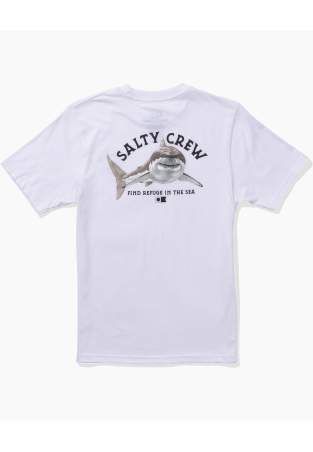 Salty Crew Lurking Ss Tee White