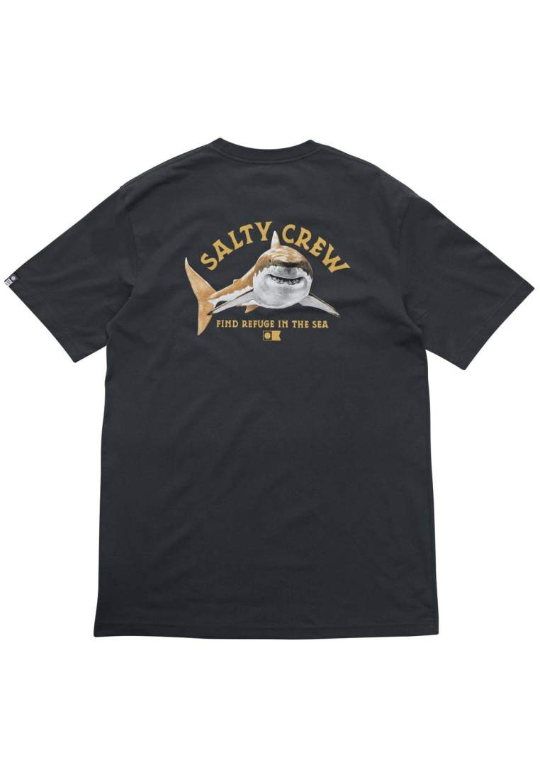 Salty Crew Lurking Ss Tee Black