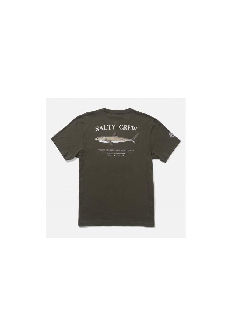 Salty Crew Bruce Premium Ss Tee Dusty Olive