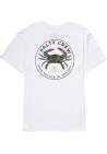 Salty Crew Blue Crabber Premium Ss Tee White