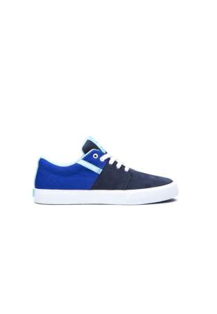 supra stacks vulc ii royal navy white