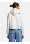 The North Face W Essential Crop Hoodie White Dune
