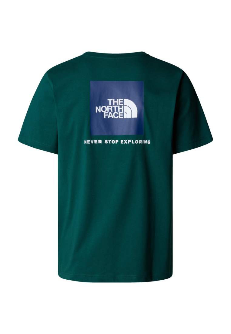 The North Face M Ss Box Nse Tee Deep Nori Estate Blue