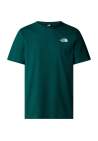 The North Face M Ss Box Nse Tee Deep Nori Estate Blue