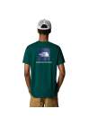 The North Face M Ss Box Nse Tee Deep Nori Estate Blue
