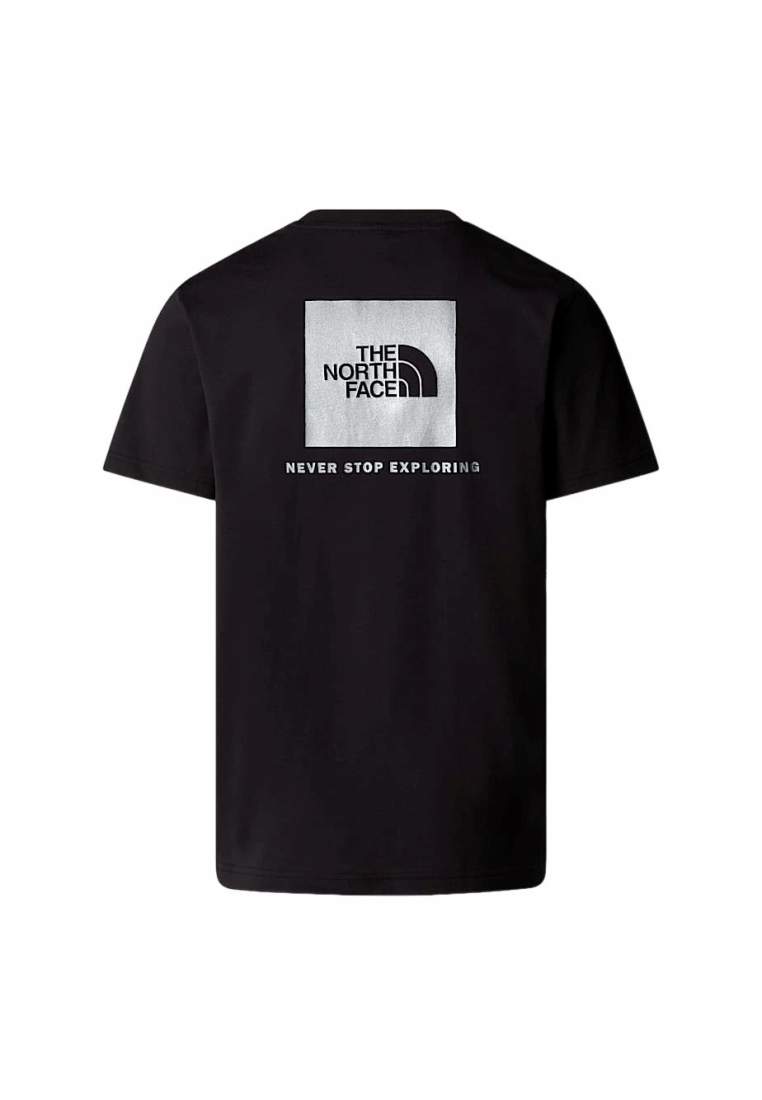 The North Face M Ss Reflective Box Nse Tee Tnf Black Reflective