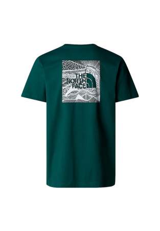 The North Face M Ss Box Nse Celebration Tee Deep Nori