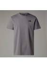 The North Face M Ss Box Nse Celebration Tee Smoked Pearl