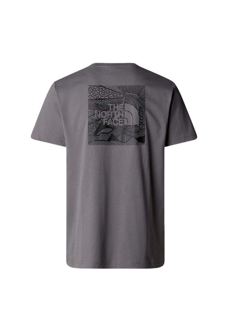 The North Face M Ss Box Nse Celebration Tee Smoked Pearl