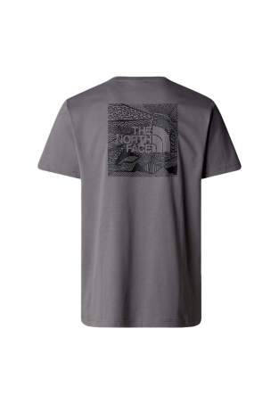 The North Face M Ss Box Nse Celebration Tee Smoked Pearl