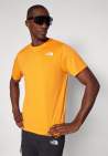 The North Face M Ss Simple Dome Tee Digital Orange