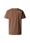 The North Face M Ss Simple Dome Tee Latte