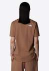 The North Face M Ss Simple Dome Tee Latte