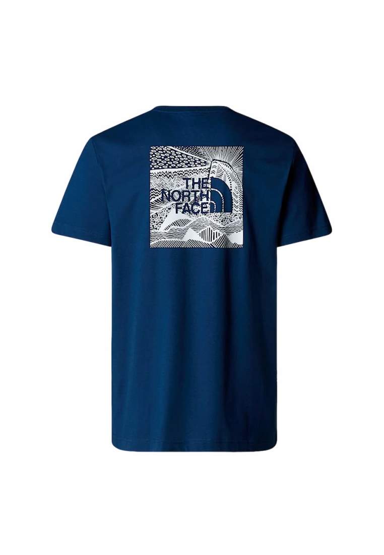 The North Face M Ss Box Nse Celebration Tee Estate Blue