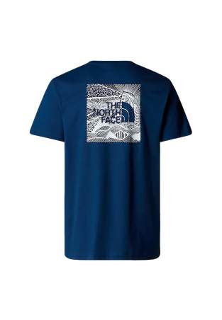 The North Face M Ss Box Nse Celebration Tee Estate Blue