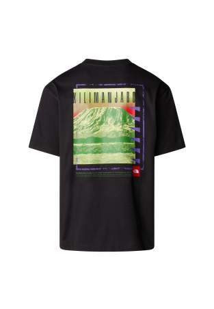 The North Face Unisex Axys Oversized Ss Tee Tnf Black