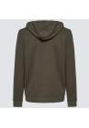 Oakley Teddy Full Zip Hoodie New Dark Brush Black