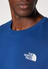 The North Face M Ss Box Nse Tee Estate Blue Tnf White