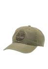 Timberland Soun Cotton Canvas Bb Cap Dkgrn