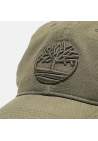Timberland Soun Cotton Canvas Bb Cap Dkgrn