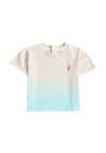 Baron B T-Shirt Plongee Ivoire Bleu Pastel