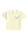 Baron B T-Shirt Ocean Child Jaune Pastel