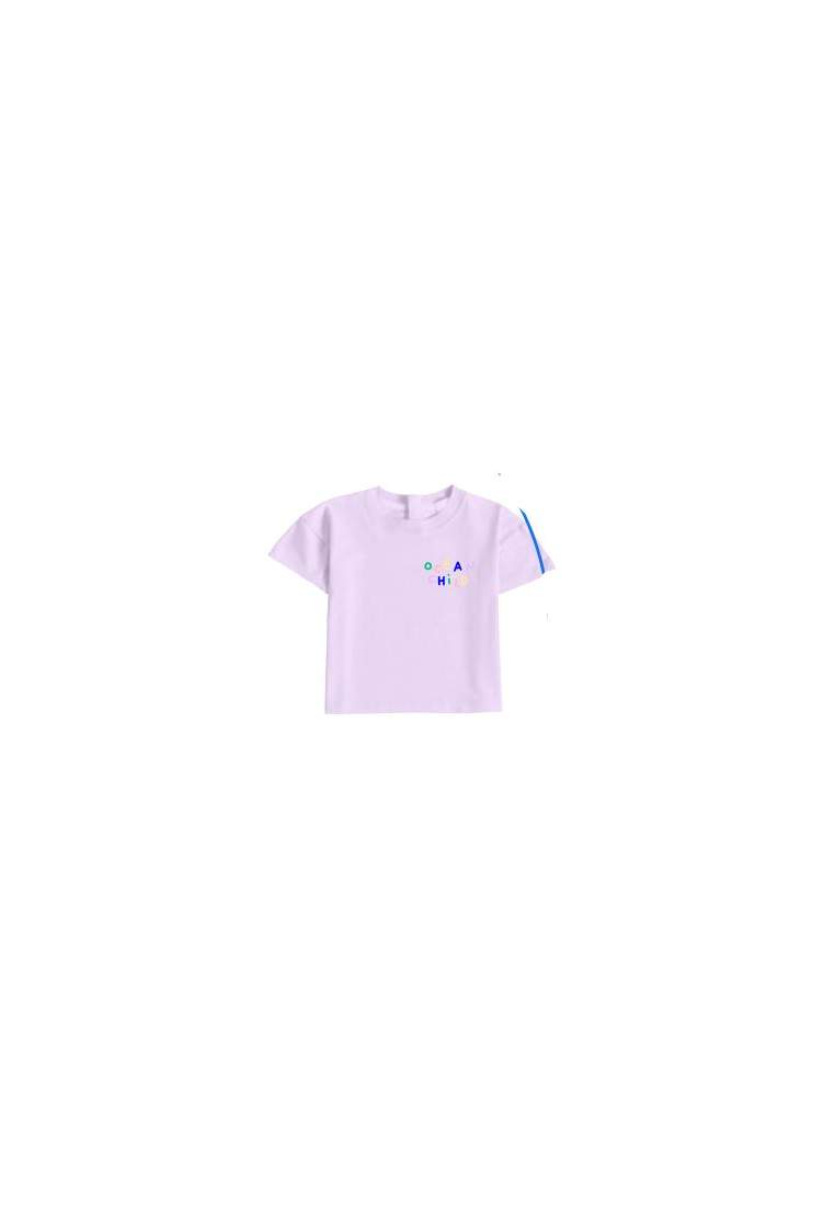Baron B T-Shirt Ocean Child Violet Pastel