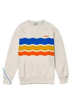 Baron Crew Tricolor Waves...