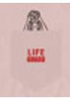 Baron T-Shirt Lifeguard Rose Faded