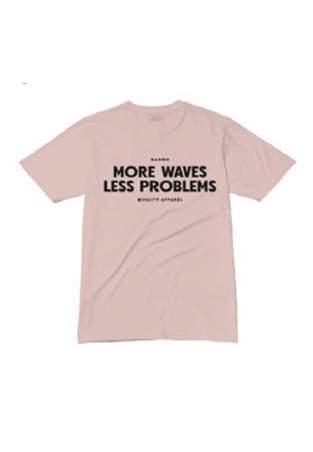 Baron T-Shirt More Waves Rose Faded