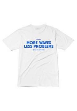 Baron T-Shirt More Waves Blanc