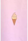 Baron W T-Shirt Plongee Rose Pastel Violet Pastel