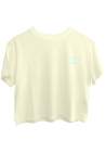 Baron W T-Shirt L'Amour A La Plage Jaune Pastel