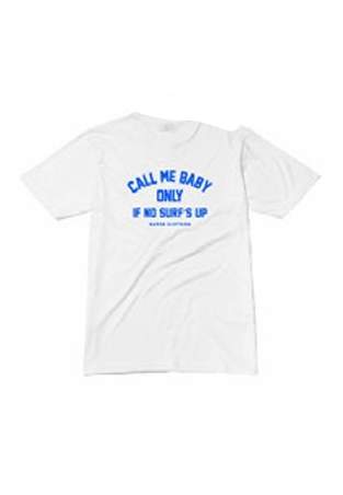 Baron T-Shirt Call Me Blanc