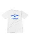 Baron T-Shirt Call Me Blanc