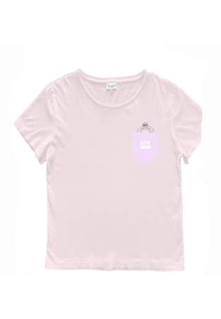 Baron W T-Shirt Ample Life Guard Rose Pastel Violet Pastel