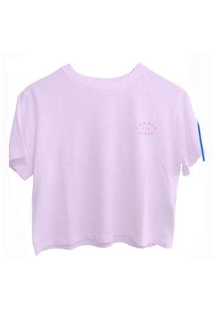 Baron W T-Shirt L'Amour A La Plage Violet Pastel