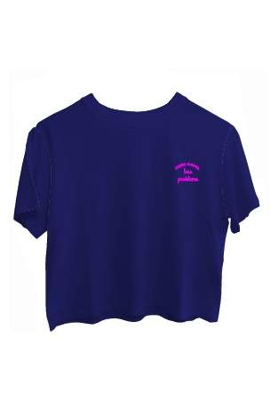 Baron W T-Shirt More Waves V2 Bleu Marine