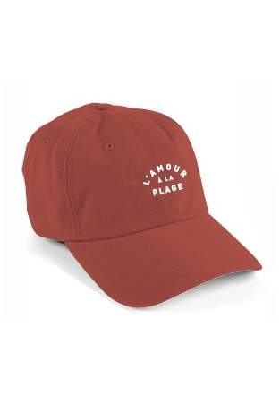 Baron W Casquette L'Amour A La Plage Terra Cotta