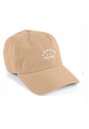 Baron W Casquette L'Amour A La Plage Sable