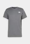 The North Face M Ss Box Nse Tee Smoked Pearl Hero Blue