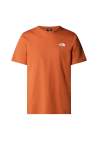 The North Face M Ss Box Nse Tee Iron Bronze Tnf Black