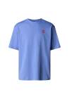 The North Face Unisex Axys Oversized Ss Tee Virtual Blue