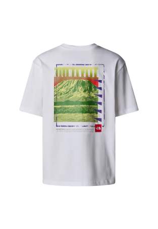 The North Face Unisex Axys Oversized Ss Tee Tnf White