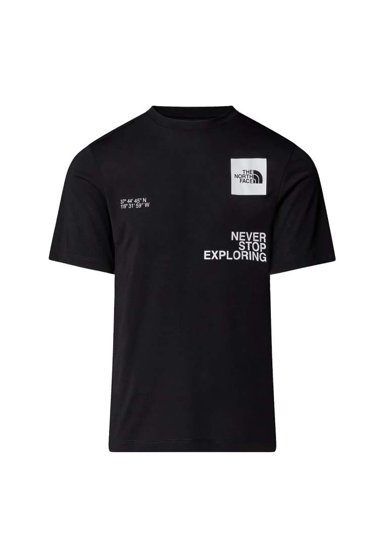 The North Face M Mountain Foundation Coordinates Tee Tnf Black
