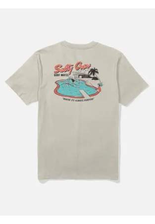 Salty Crew Surf Motel Ss Tee Moonbeam